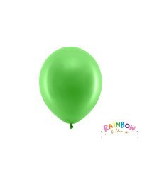 Rainbow Balloons 23cm pastel, green (1 pkt / 100 pc.)