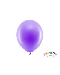 Rainbow Balloons 23cm pastel, violet (1 pkt / 10 pc.)