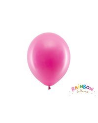 Rainbow Balloons 23cm pastel, fuchsia (1 pkt / 10 pc.)