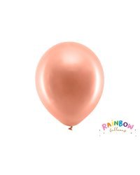 Rainbow Balloons 30cm matellic, rose gold (1 pkt / 100 pc.)