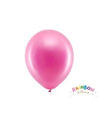 Rainbow Balloons 30cm metallic, fuchsia (1 pkt / 100 pc.)