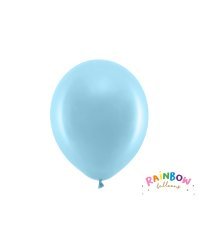 Rainbow Balloons 30cm pastel, light blue (1 pkt / 100 pc.)