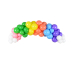 Rainbow Balloons 30cm pastel, white (1 pkt / 10 pc.)