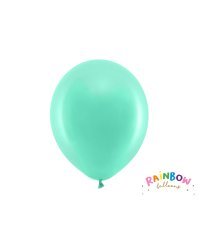 Rainbow Balloons 30cm pastel, mint (1 pkt / 10 pc.)