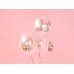 Balloons 30cm, Bride to be, Crystal Clear (1 pkt / 50 pc.)