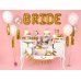 Balloons 30cm, Bride to be, Crystal Clear (1 pkt / 50 pc.)