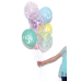 Balloons 30cm, Hearts, Crystal Clear (1 pkt / 50 pc.)