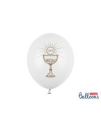 Balloons 30cm, IHS, Pastel Pure White (1 pkt / 6 pc.)