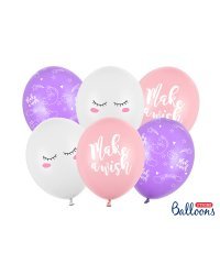 Balloons 30cm, Unicorn, mix (1 pkt / 6 pc.)