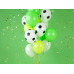 Balloons 30cm, Football, Pure White (1 pkt / 50 pc.)