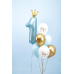 Balloons 30cm, One, Pastel Light Blue (1 pkt / 6 pc.)