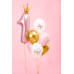 Balloons 30 cm, One, Pastel Pure White (1 pkt / 50 pc.)