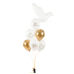 Balloons 30 cm, God Bless, Pastel Pure White (1 pkt / 50 pc.)