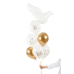 Balloons 30 cm, God Bless, Pastel Pure White (1 pkt / 50 pc.)