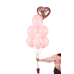 Balloons 30 cm, Mom to Be, Pastel Pale Pink (1 pkt / 50 pc.)