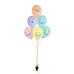 Balloons 30 cm, Faces, mix (1 pkt / 50 pc.)