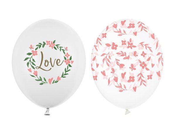 Balloons 30 cm, Love, mix (1 pkt / 50 pc.)