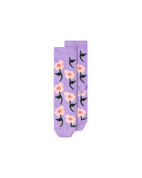 Socks Flowers, mix, 36-41