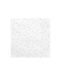 Napkins Dots, 33x33 cm (1 pkt / 20 pc.)