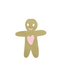 Napkins Gingerbread Man, 16x13cm (1 pkt / 20 pc.)