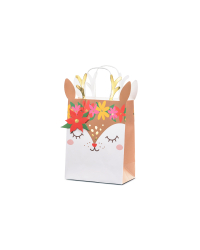 Gift bag Deer, mix, 20.5x30x10.5cm