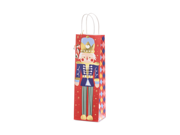 Gift bag Nutcracker, mix, 11x36x10cm