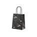 Gift bag Bats, black, 14x18x8cm