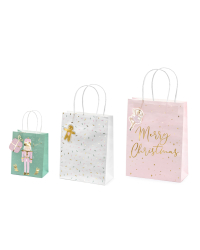 Christmas gift bags , mix (1 pkt / 3 pc.)