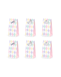 Treat bags Unicorn (1 pkt / 6 pc.)