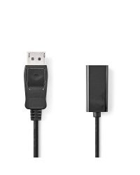 NEDIS CCGP37150BK02 Кабель DisplayPort Male | HDMI™ | 1080p | 0,20 m