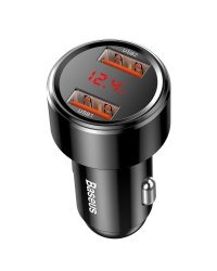 Baseus Magic Авто Зарядка 2x USB / QC / 3.0 / 45W