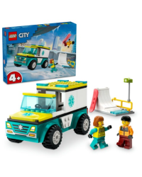 LEGO 60403 Ambulance en Snowboarder Конструктор