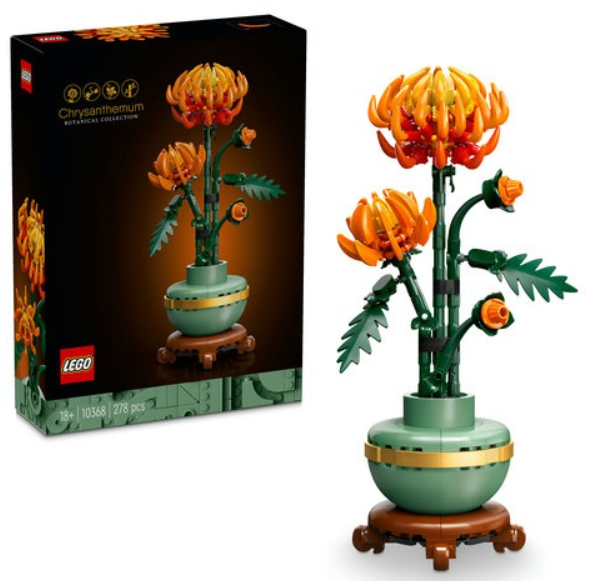 LEGO 10368 Icons Chrysantheme Конструктор