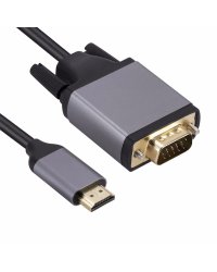 RoGer HD2VGCAB HDMI на VGA Кабель 1,8м / 1080p60Hz / Серый