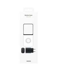 Samsung Z Flip5 Starter Pack USB-C 25W Зарядное устройство + Прозрачный бампер