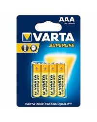 Varta AAA SuperLife Zinc Carbon батарейки 4шт