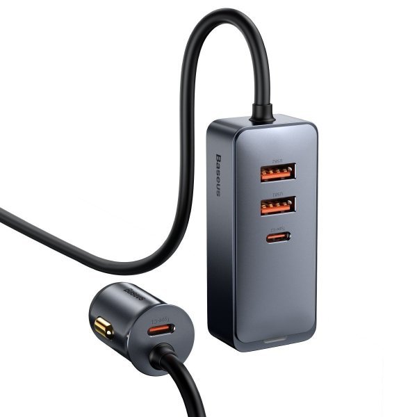 Baseus Share Together Авто Зарядное Устройство 2x USB / 2x USB-C / 120W