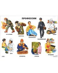 Профессии. Плакат