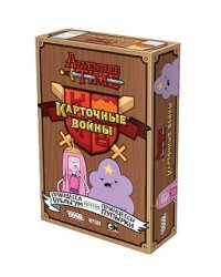 Настольная игра. Время приключений: карточные войны. Принцесса Бубыльгум против принцессы Пупырки