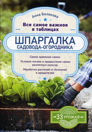 Шпаргалка садовода-огородника. Все самое важное в таблицах