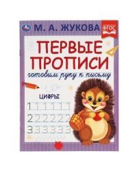 Цифры. Готовим руку к письму. Первые прописи