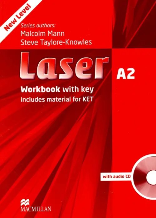 Laser. A2 Workbook with key + CD (+ Audio CD)