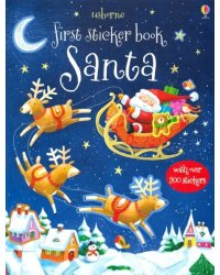 First Sticker Book: Santa