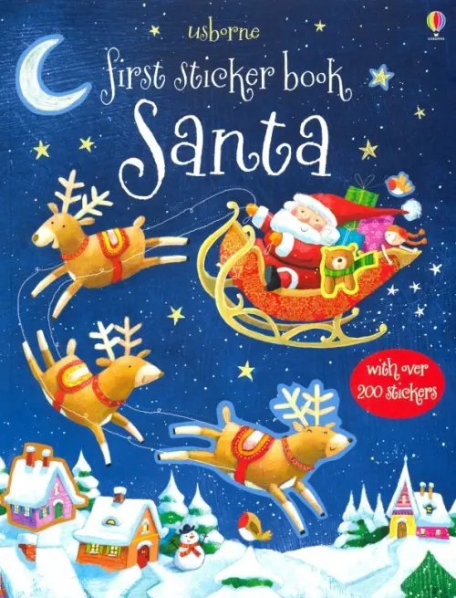 First Sticker Book: Santa