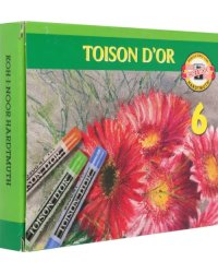 Сухая пастель Toison D'or, 6 цветов