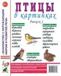 Птицы в картинках. Наглядное пособие для педагогов, логопедов, воспитателей и родителей. Выпуск 1