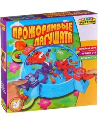 Настольная семейная игра. Прожорливые лягушата