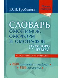 Словарь омонимов, омоформ и омографов русского языка