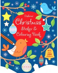 Christmas Sticker and Colouring book