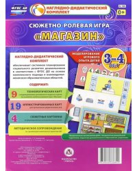 Сюжетно-ролевая игра &quot;Магазин&quot;. Моделирование игрового опыта детей 3-4 лет. ФГОС ДО